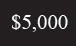 $5000