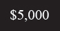 $5000